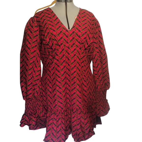 Ofuure Mini Ruffle dress B3 - Picture 1 of 13